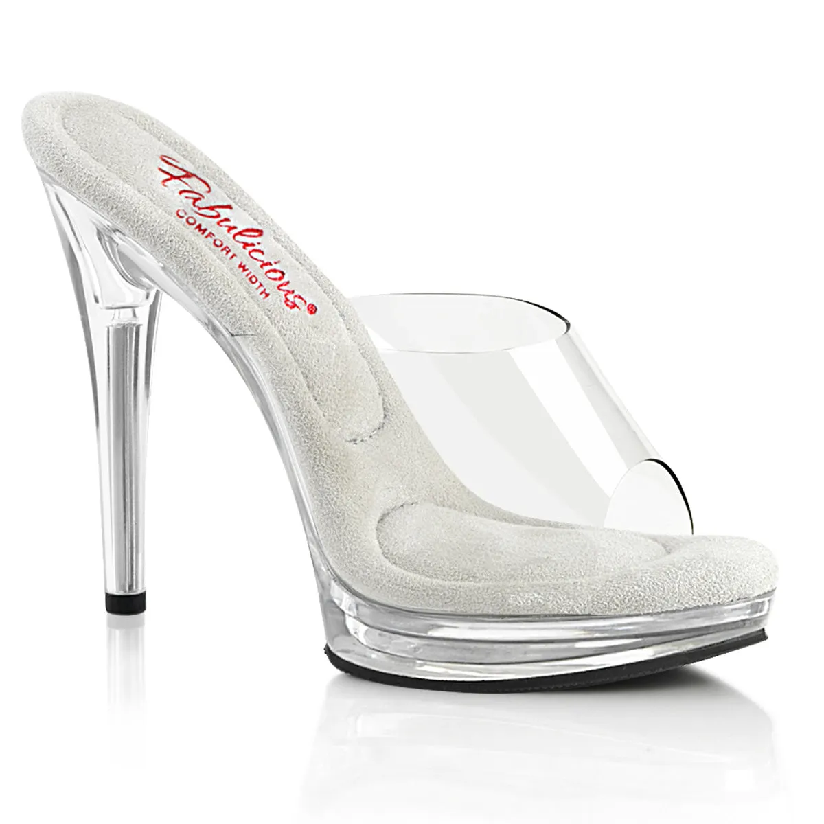 5 Inch Heel GLORY-501 Clear