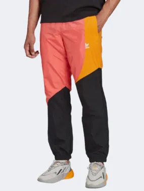 Adidas Adicolor Colorblock Men Original Pant Black/Turbo/Orange