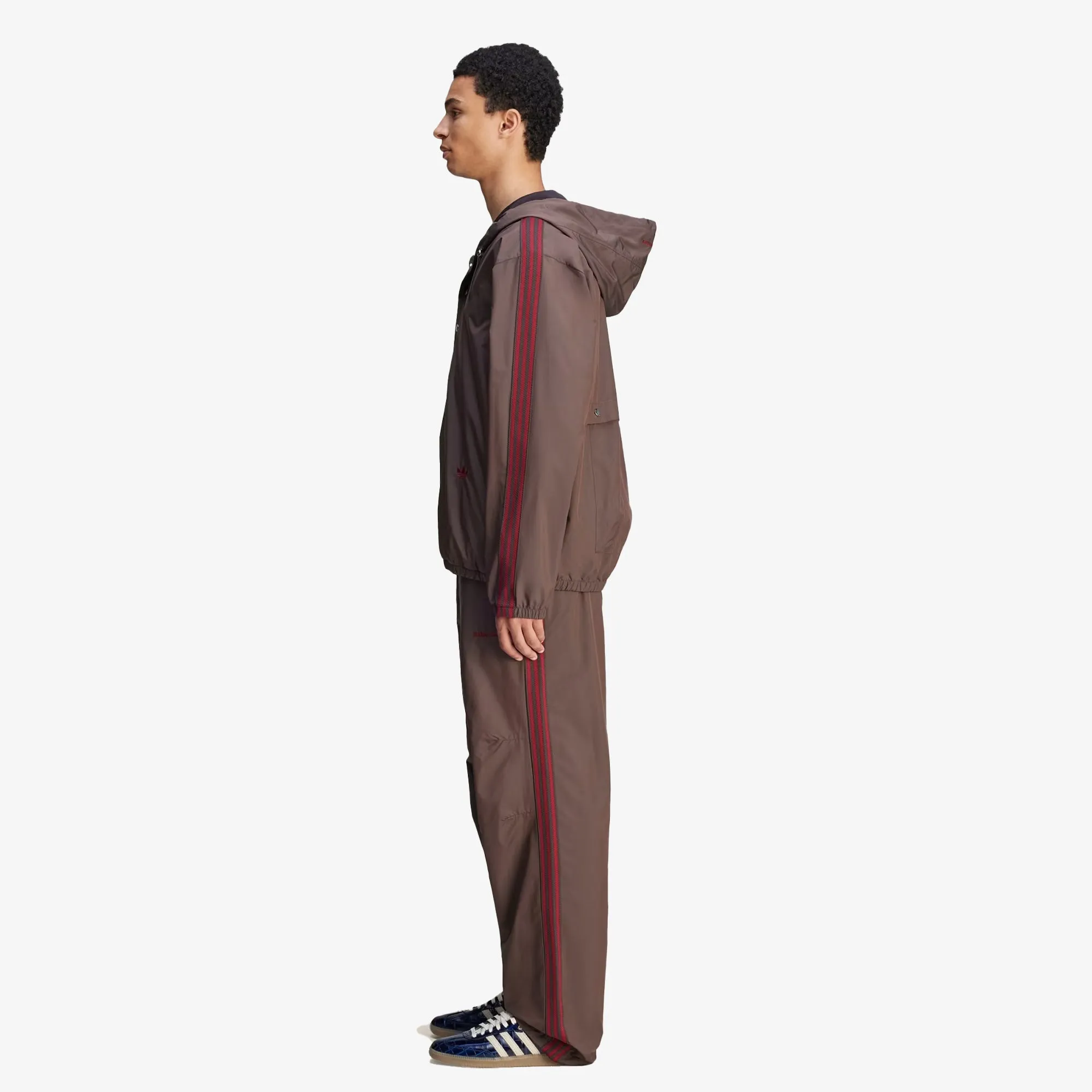 Adidas Originals | WALES BONNER NYLON TRACK PANTS { NIGHT BROWN