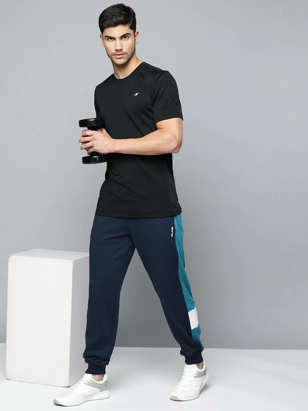 Alcis Men Colourblocked Track Pants