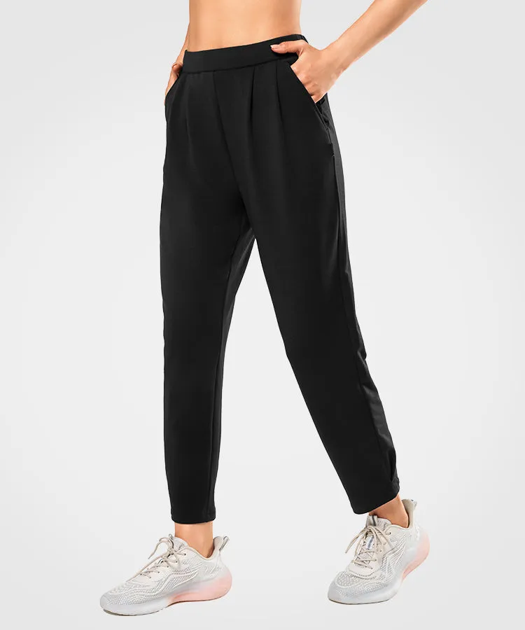 Anywhere Pockets Pleated Track Pants | Women's Sports Pants