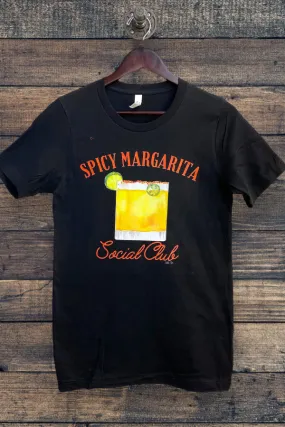 BC DTF SPICY MARGARITA SOCIAL CLUB - BLACK