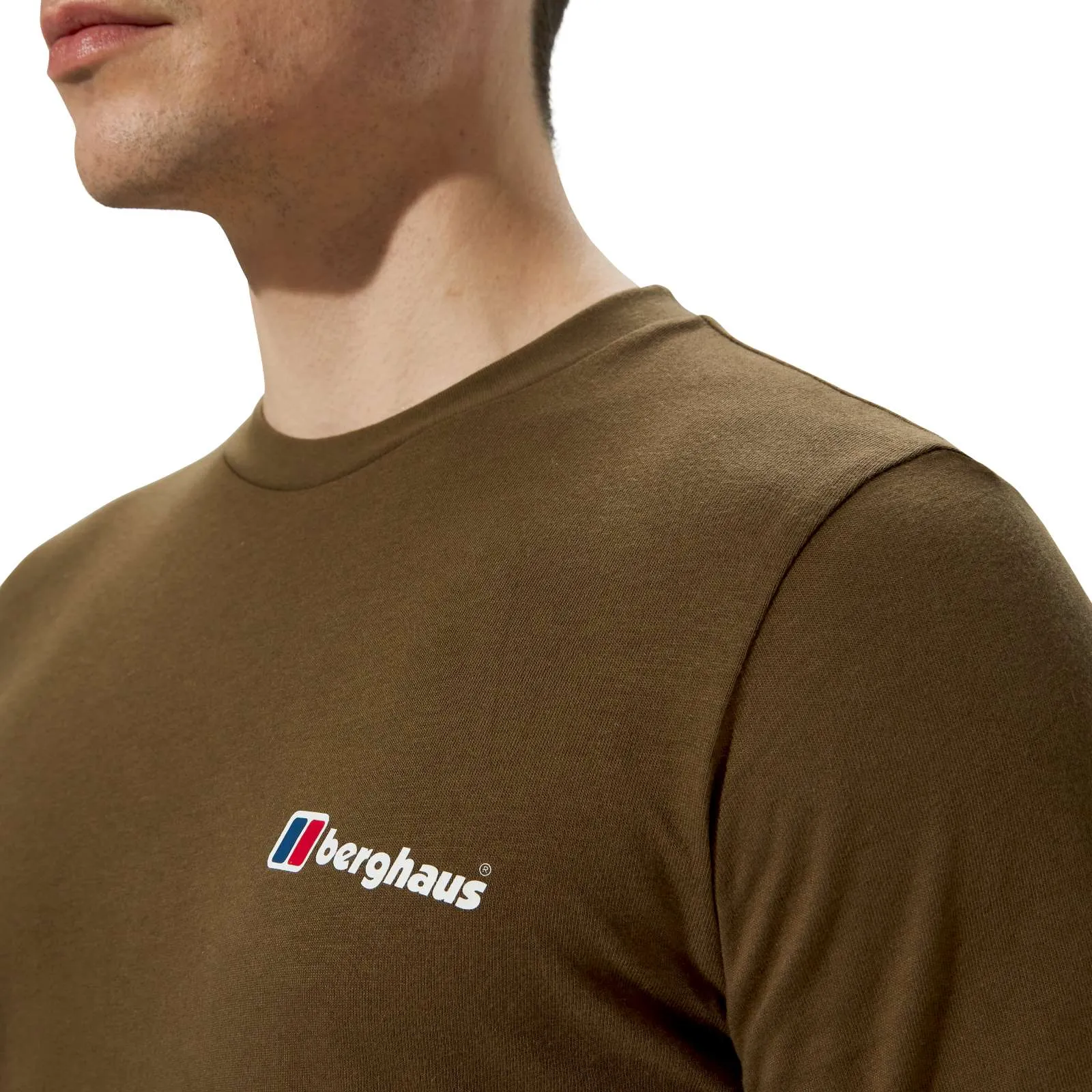 Berghaus Mens Organic Front & Back Logo Cotton T-Shirt