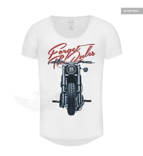 Bike Mens T-shirt Motorcycle Forget The Rules RB Design Tank Top MD273