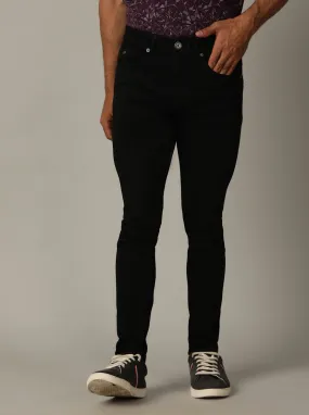 Black Washed Slim Fit Jeans | Greenfibre