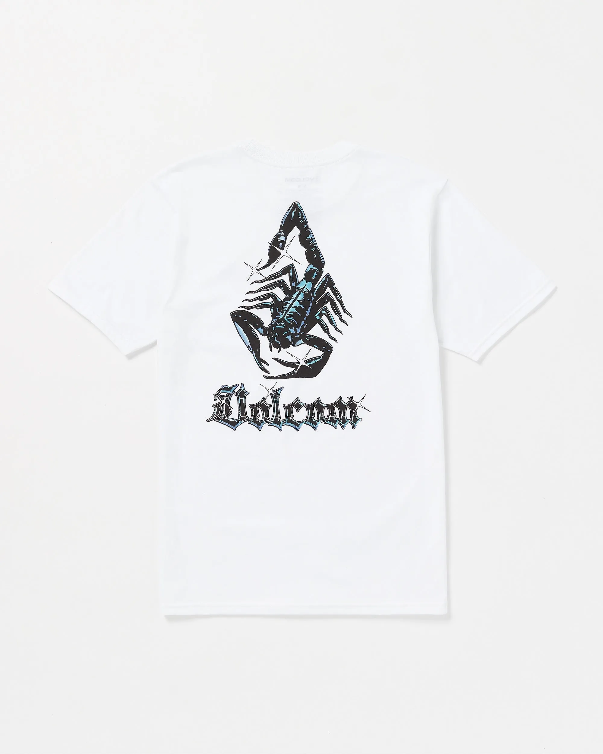 Blazing Venom Short Sleeve Tee - White