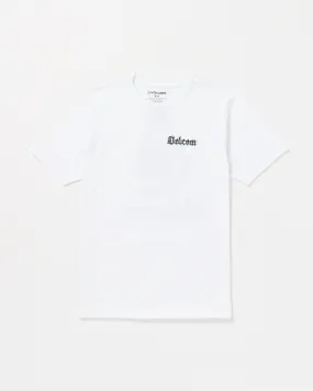 Blazing Venom Short Sleeve Tee - White