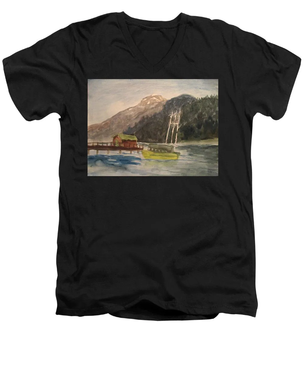 Boating Shore - Men's V-Neck T-Shirt