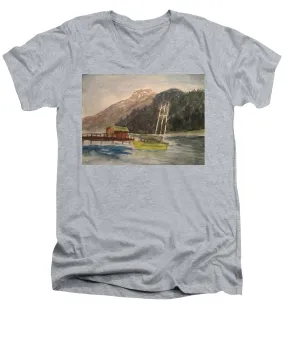 Boating Shore - Men's V-Neck T-Shirt