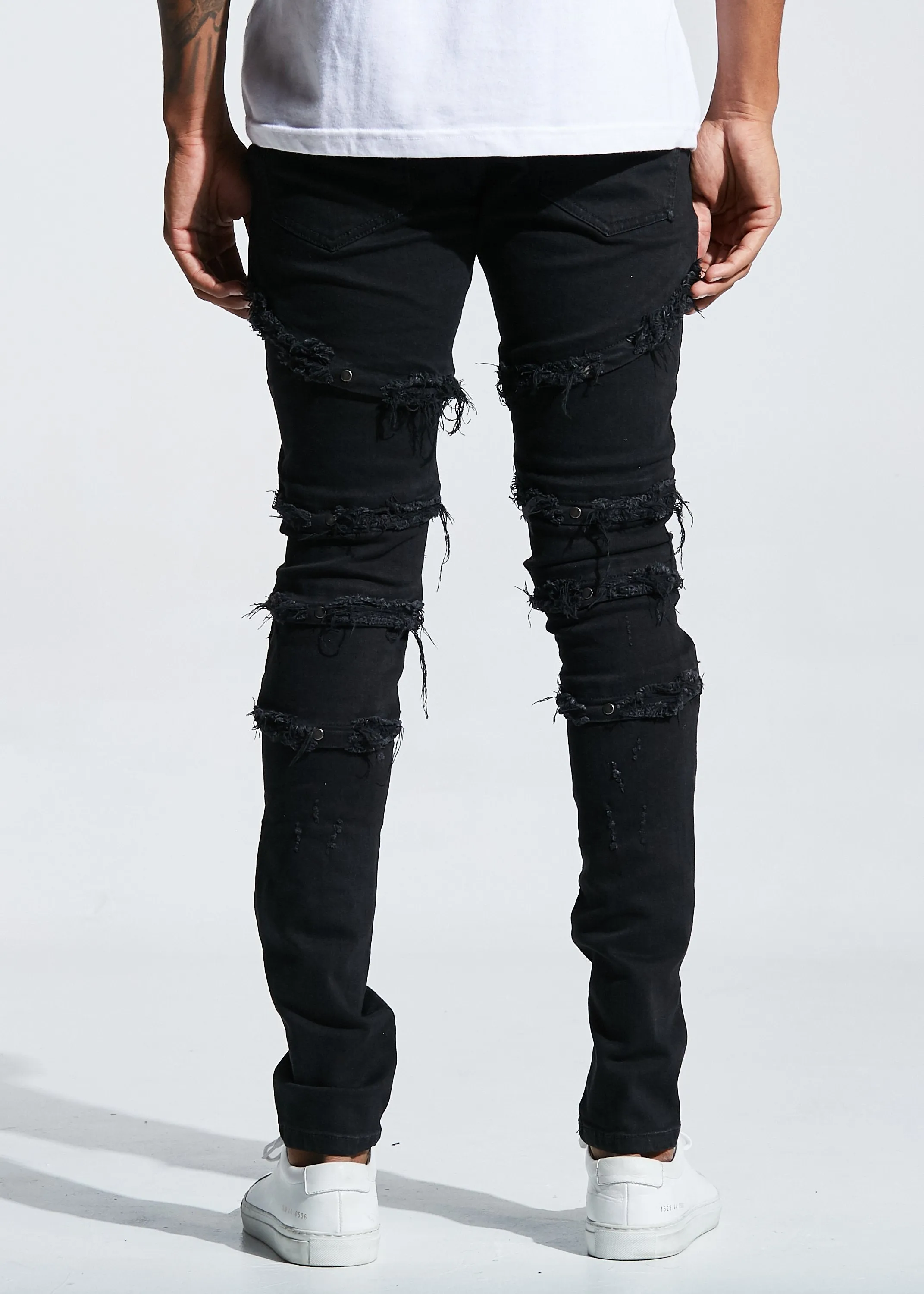 Capone Denim (Black Ripped)