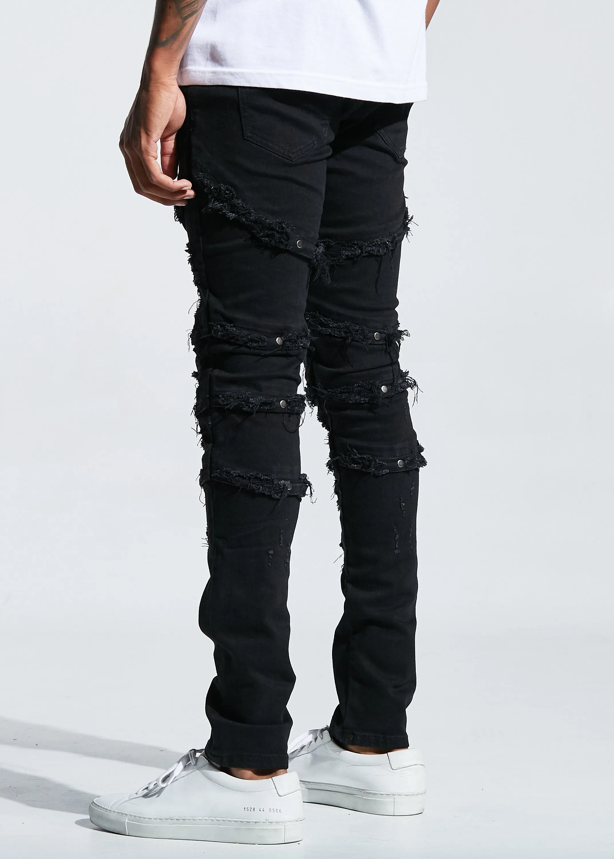 Capone Denim (Black Ripped)