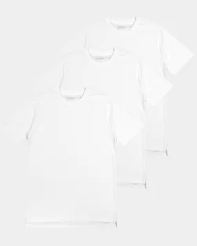 Carré D-Luxe Short Sleeve T-Shirt 3 Pack White