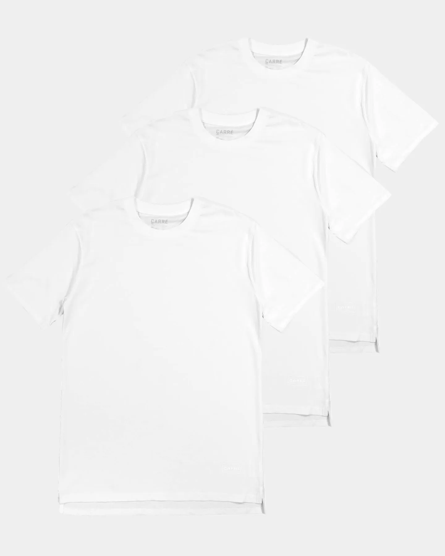 Carré D-Luxe Short Sleeve T-Shirt 3 Pack White