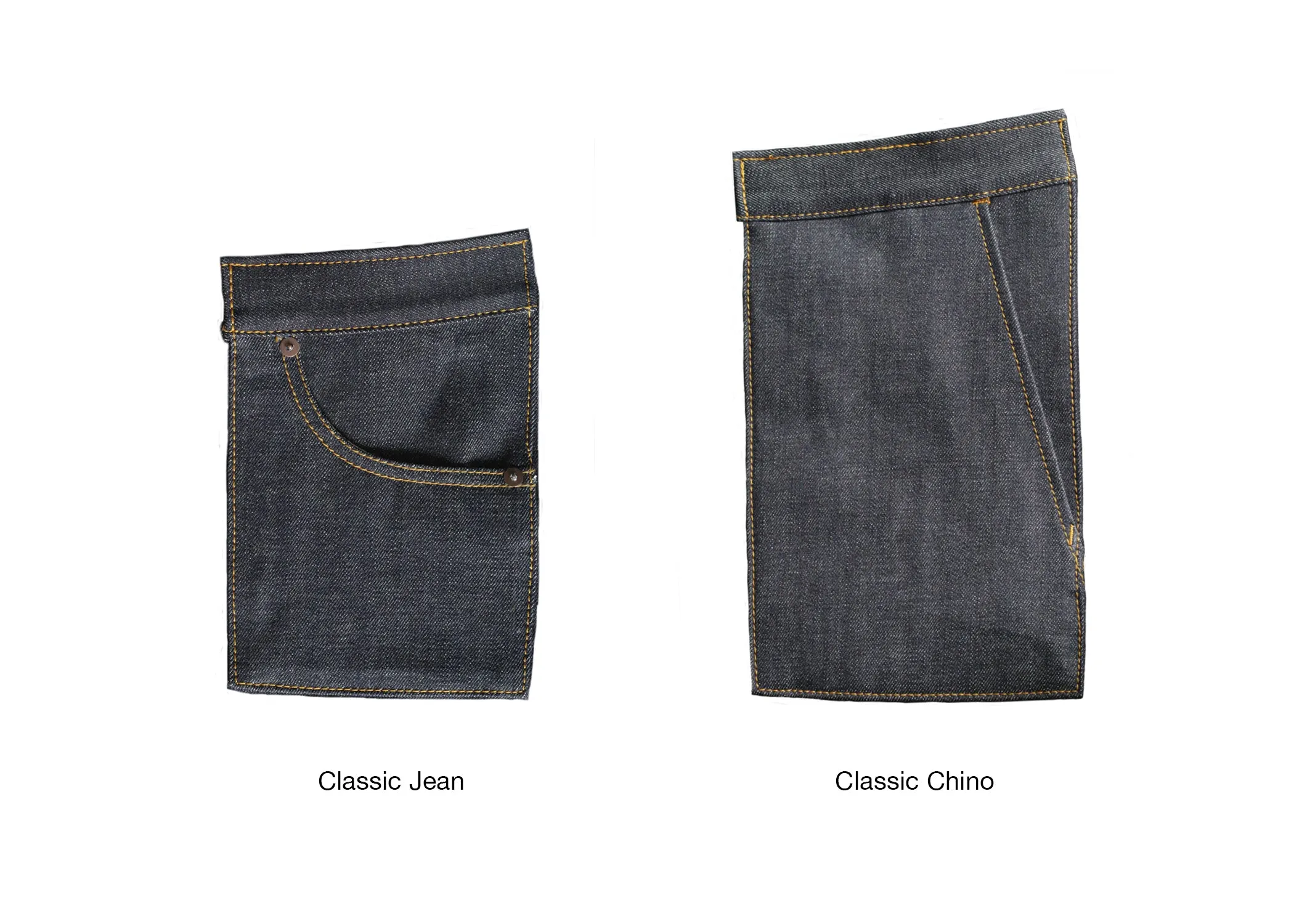 COMFORT STRETCH WHITE SELVEDGE