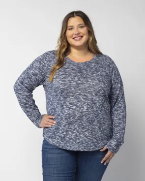 Comfort Zone Top | Navy