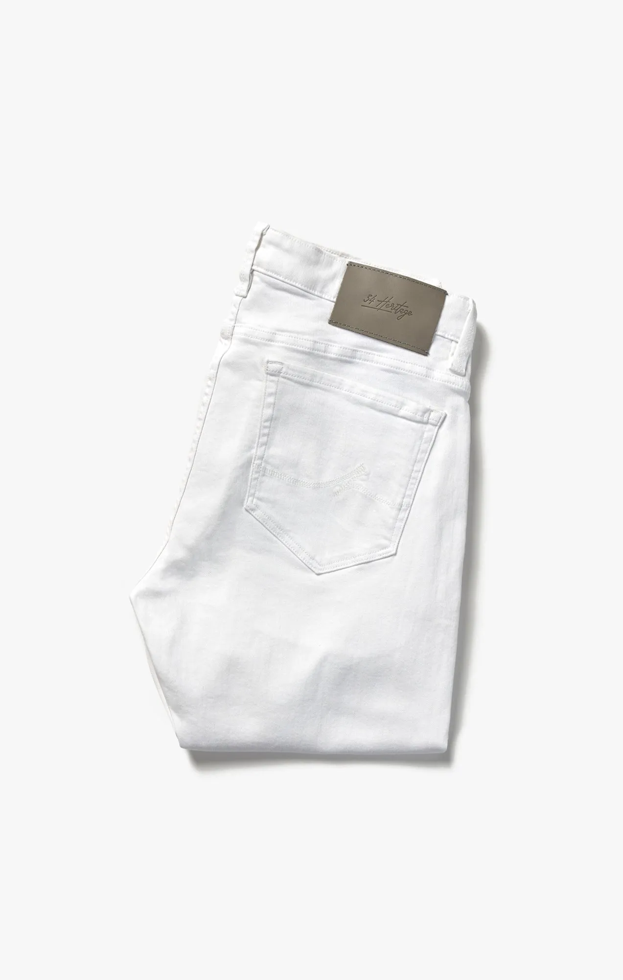 Cool Tapered Leg Pants In Double White Comfort