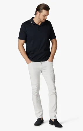 Cool Tapered Leg Pants In Double White Comfort