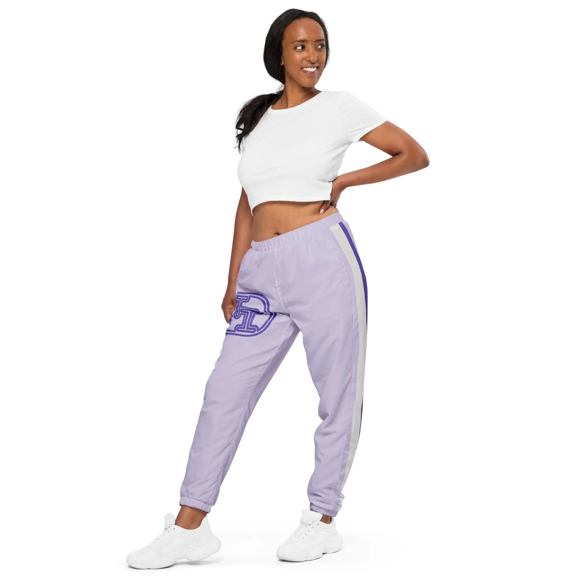 DTI 5f4f Purple Unisex track pants