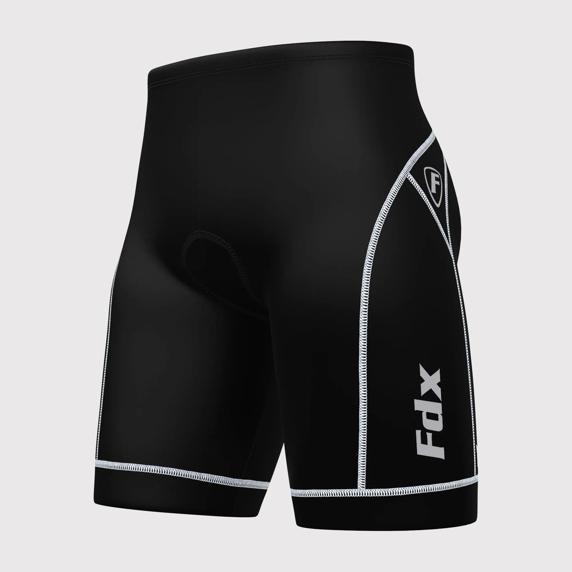 Fdx Ridest White Men's & Boy's Summer Cycling Shorts