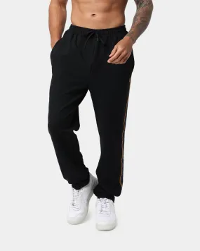 Fred Perry Striped Tape Track Pants Black