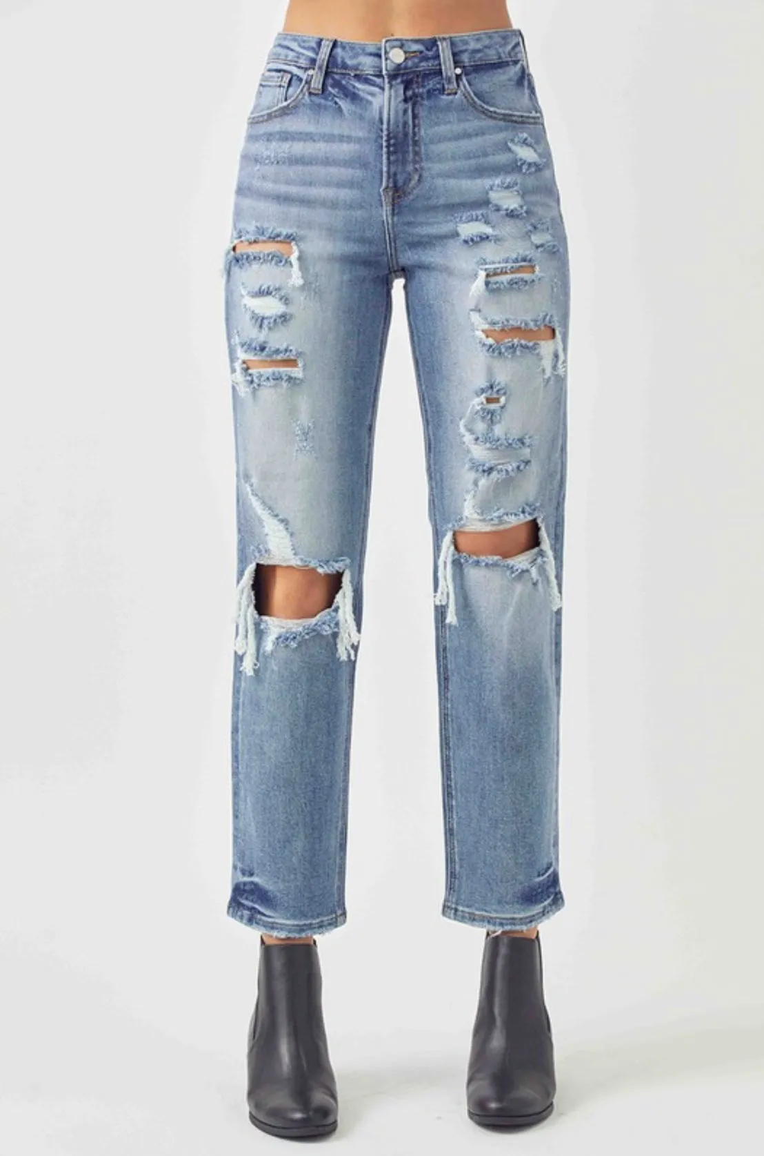 free your mind girlfriend jeans (REG. & PLUS)