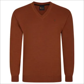 Gabicci K01 Rust V Neck--