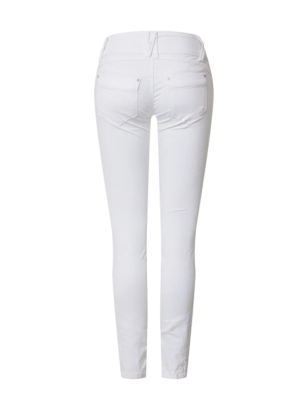 Hailys Camila slim fit jeans, white