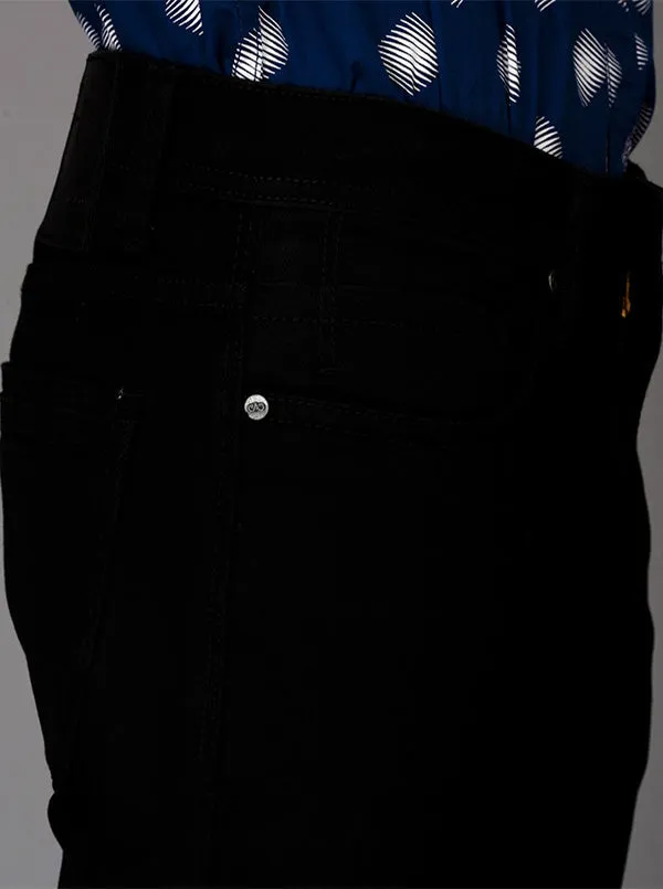 Jet Black Slim Fit Jeans | JadeBlue