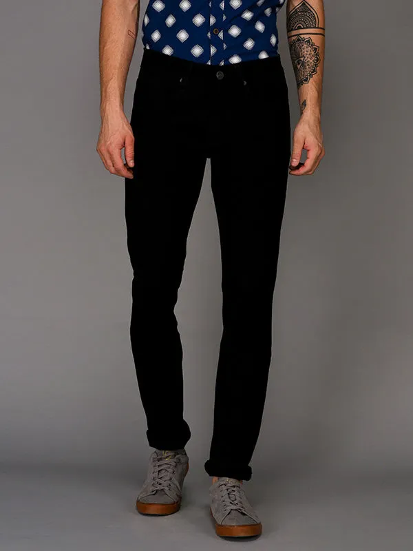 Jet Black Slim Fit Jeans | JadeBlue