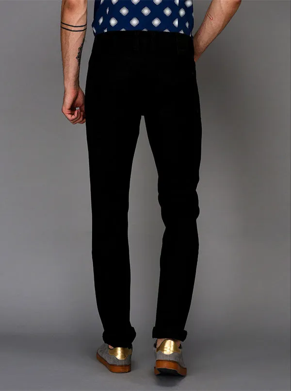 Jet Black Slim Fit Jeans | JadeBlue