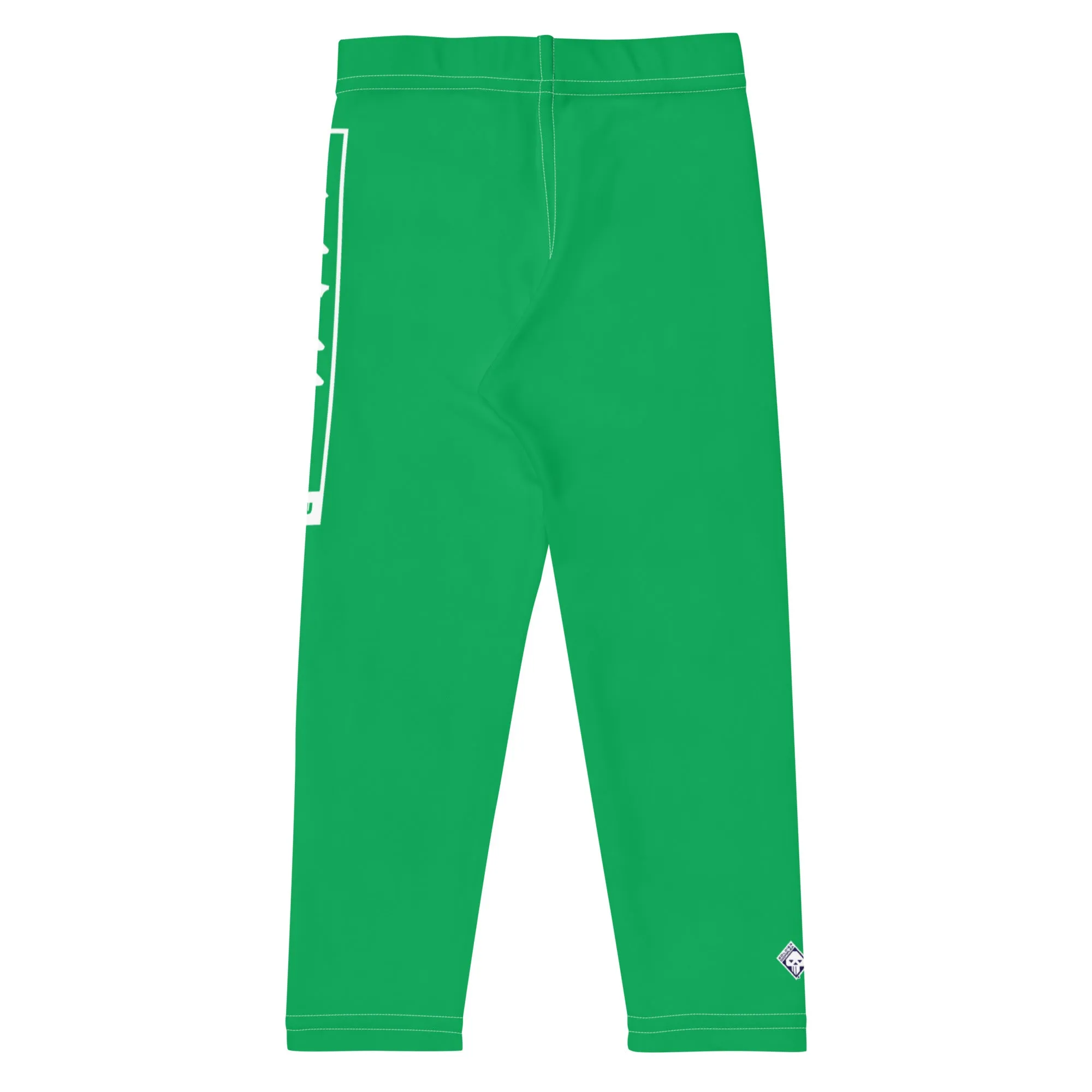 Kids' Girls Yoga Pants Workout Leggings Jiu-Jitsu 009 - Jade