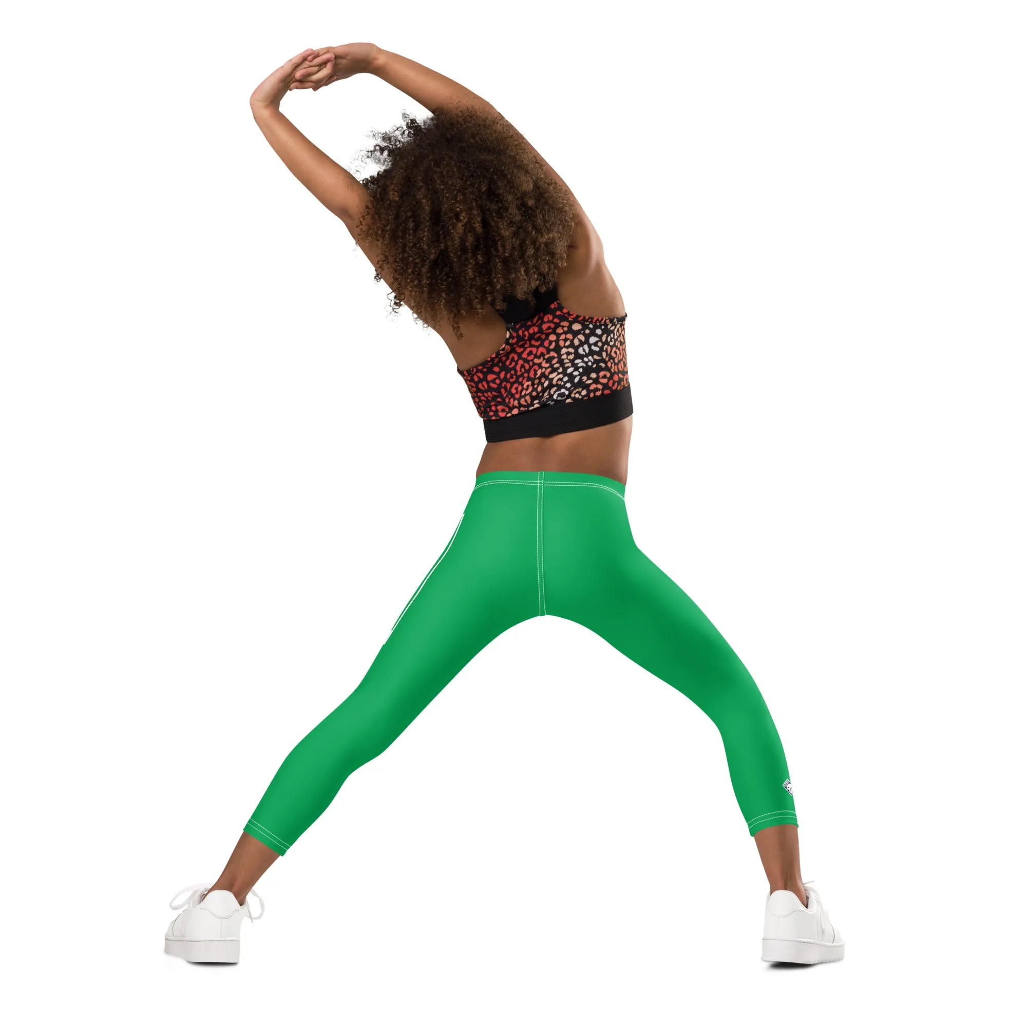 Kids' Girls Yoga Pants Workout Leggings Jiu-Jitsu 009 - Jade