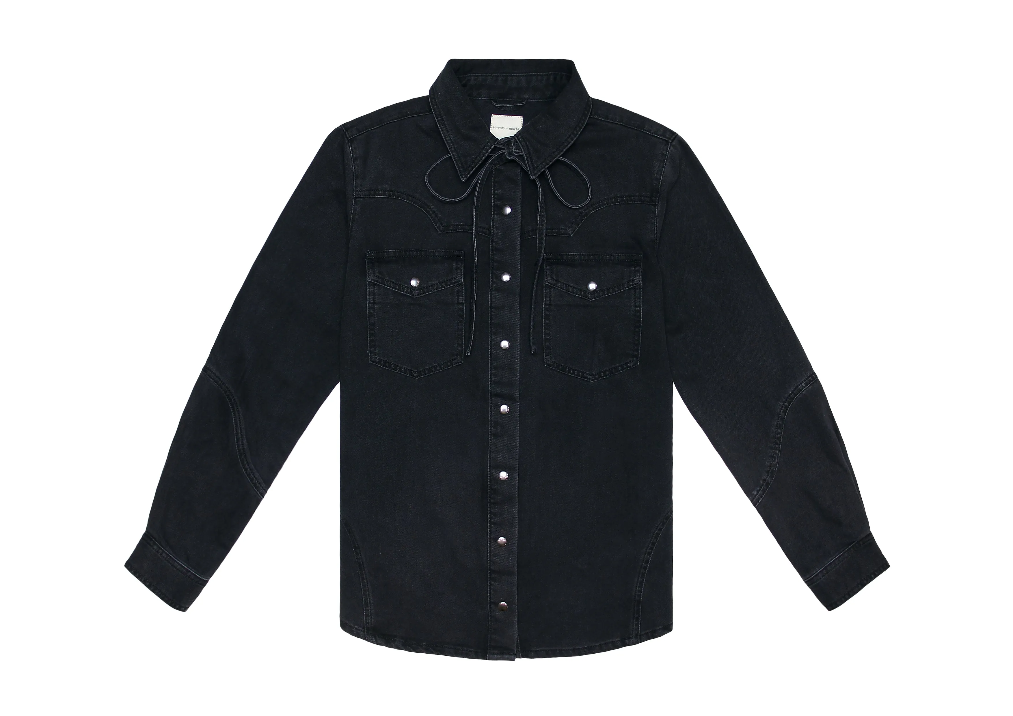 Mia Shirt in Vintage Black