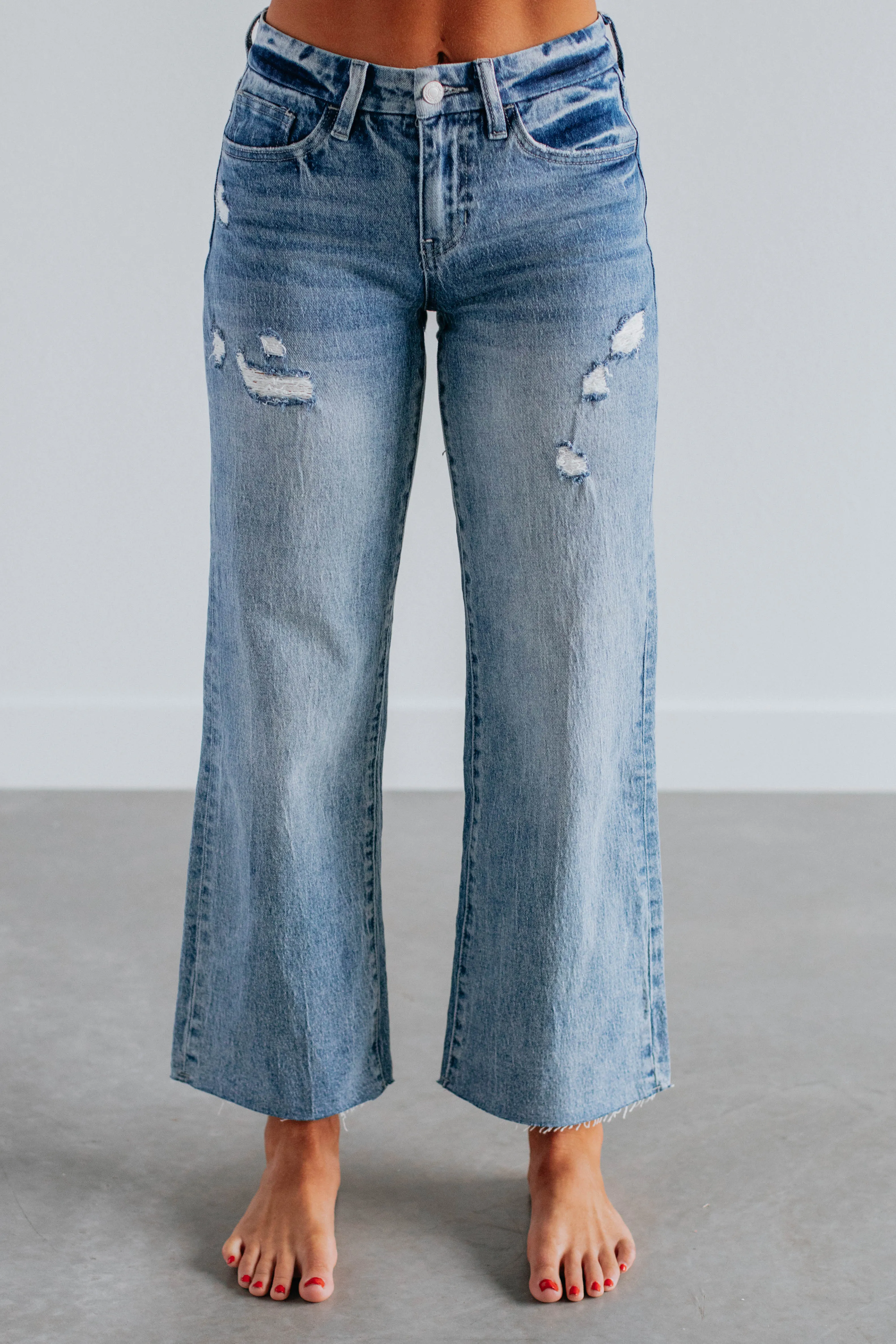 Olivia Vervet Jeans - Light Wash