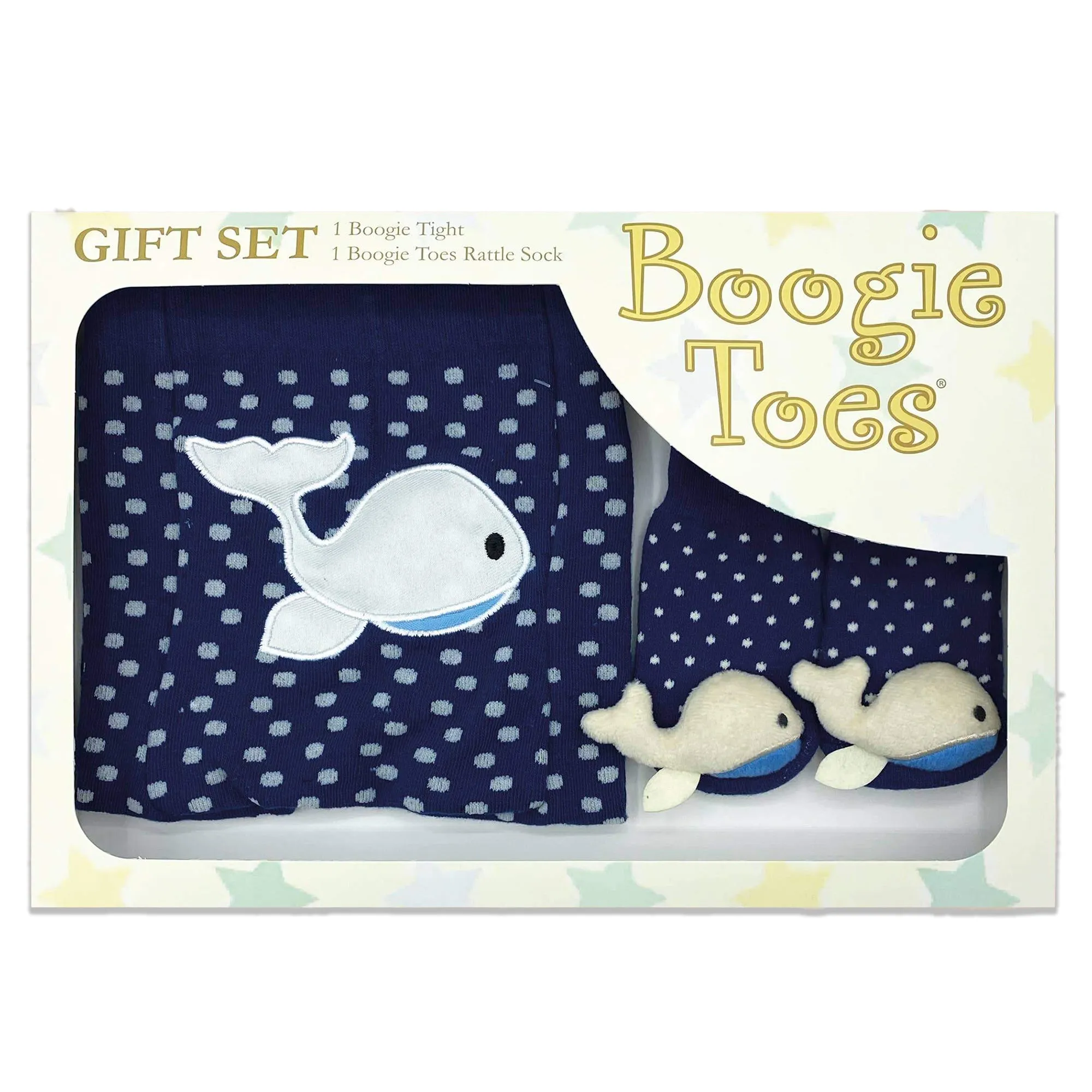 Piero Liventi "Boogie Toes" Baby Whale Socks and Tights Set