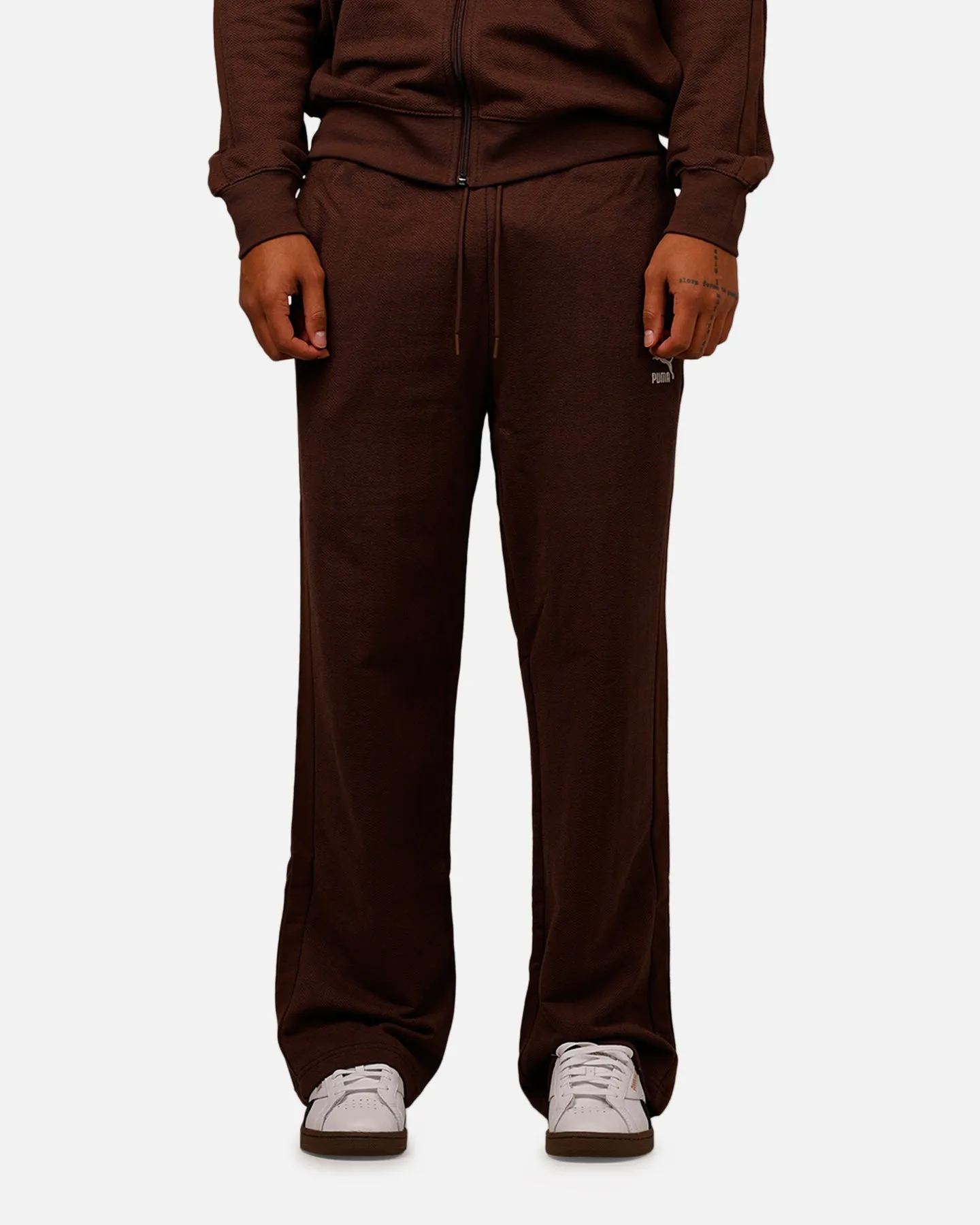 Puma T7 Track Pants Brown