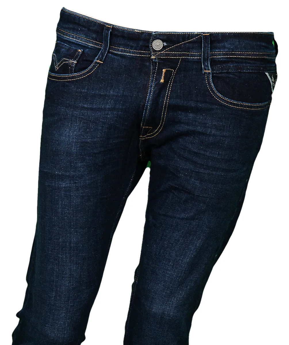 Replay Rocco Comfort Fit Blue Jeans For Men