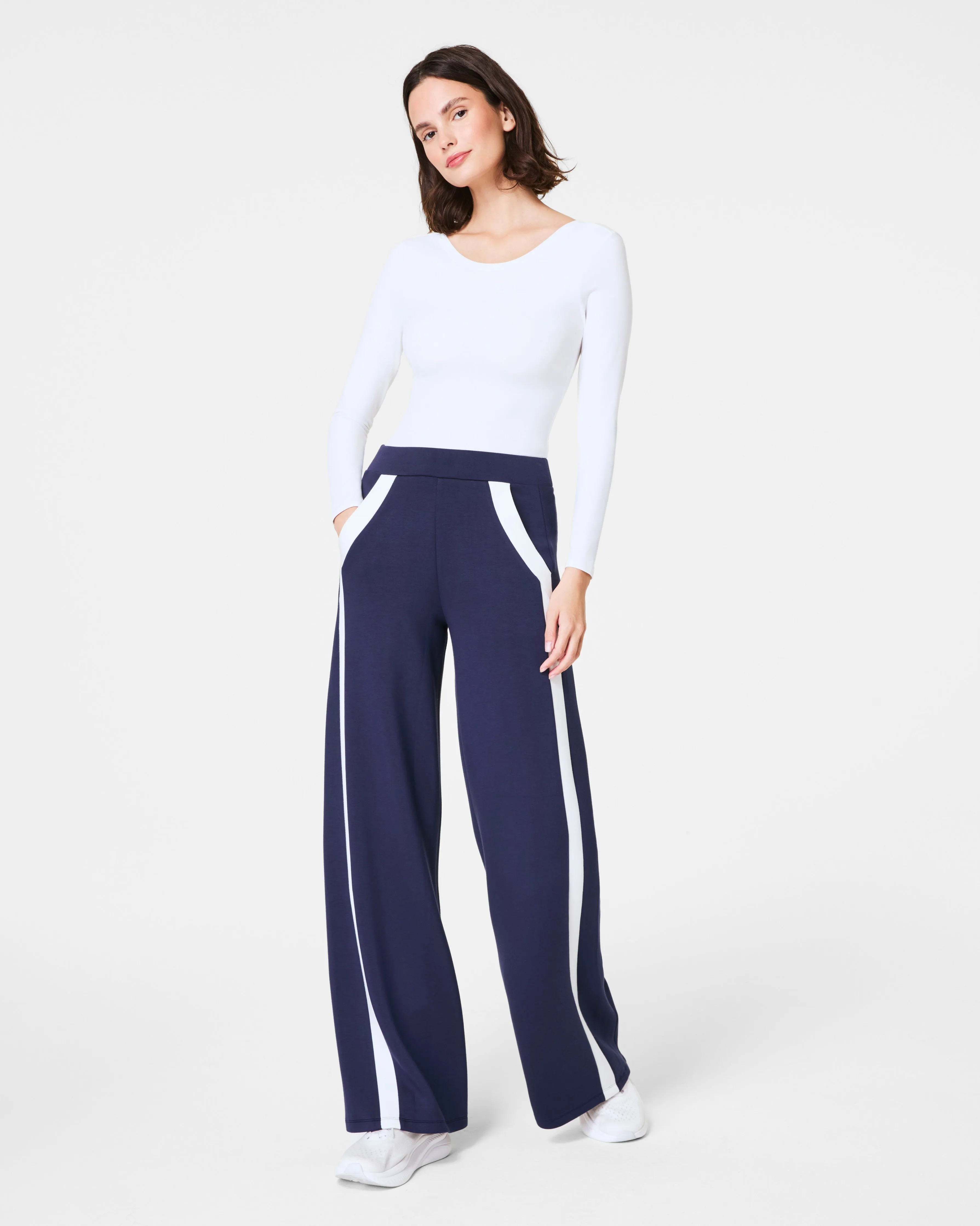 SPANX® AirEssentials Striped Track Pant