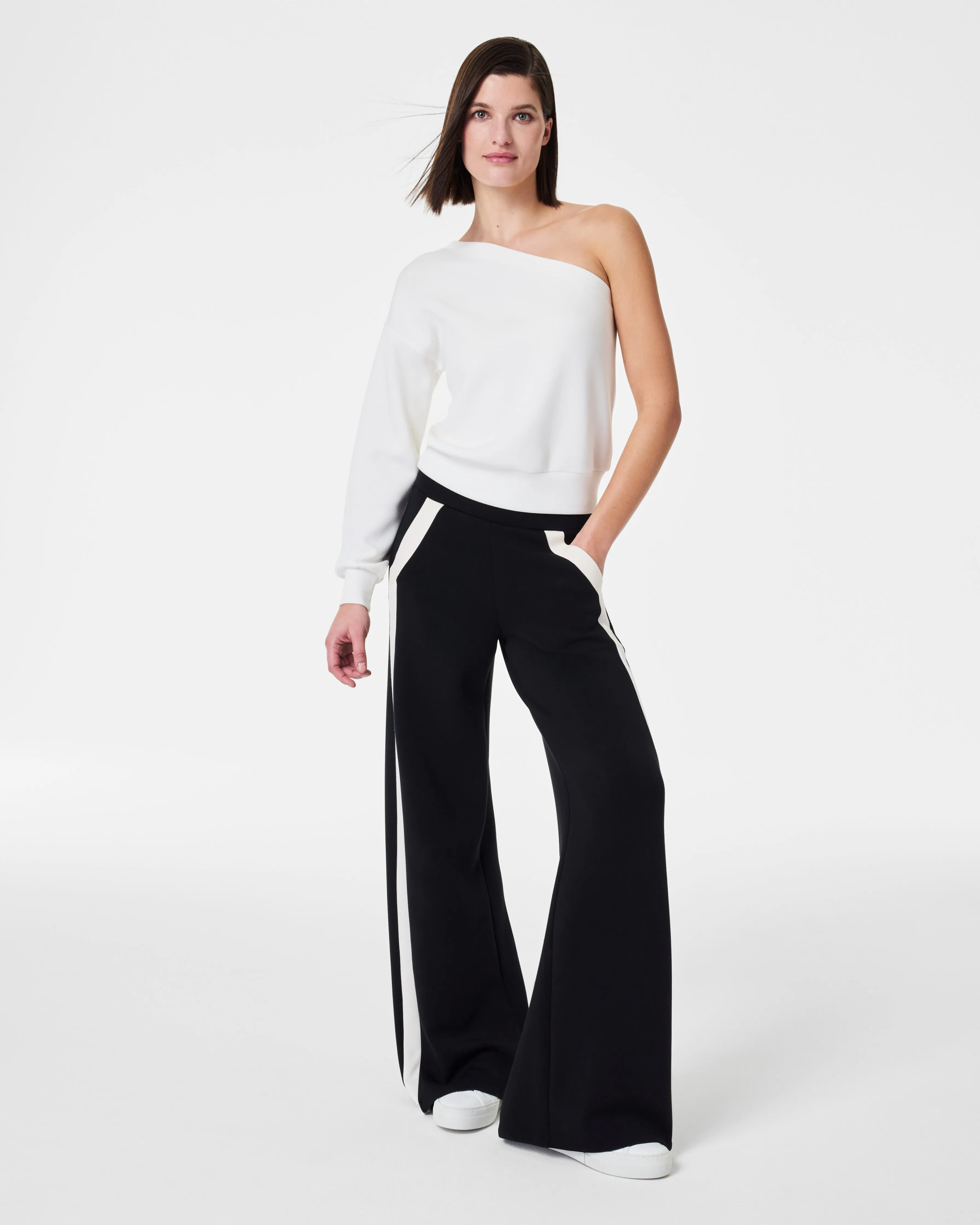 SPANX® AirEssentials Striped Track Pant