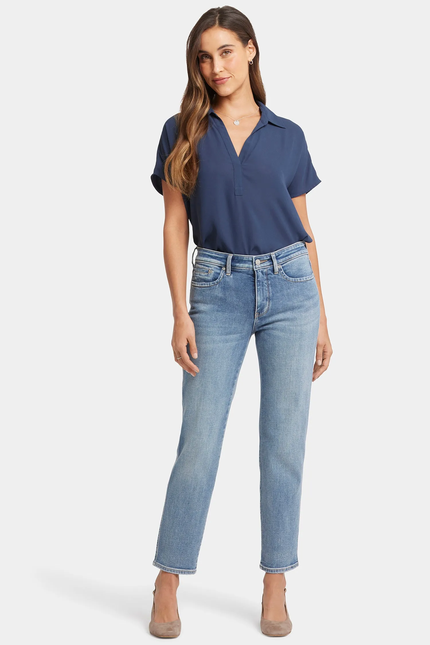 Stella Tapered Ankle Jeans