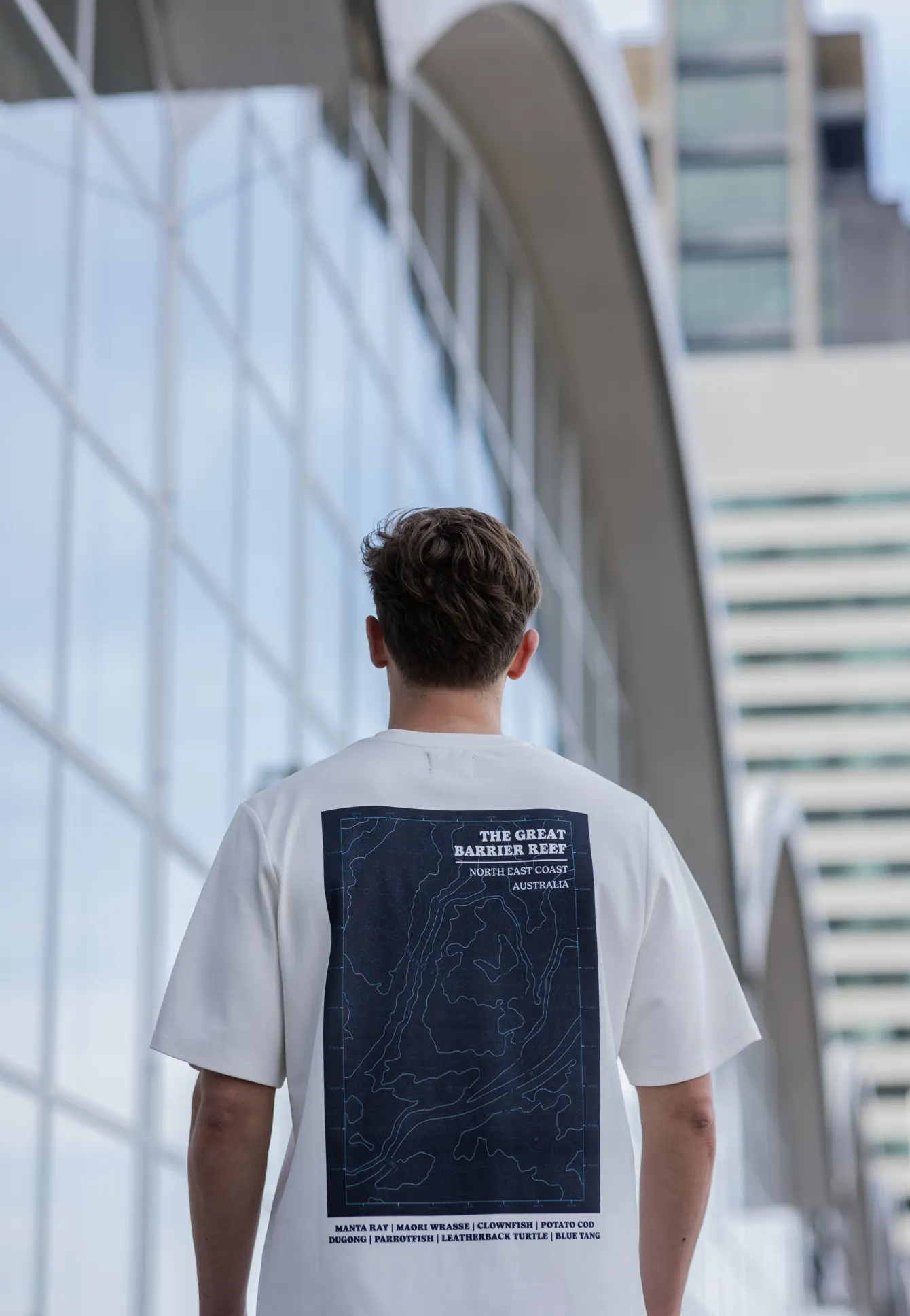 Topographic map - T-shirt