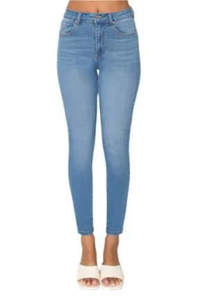 Wax Jean - Basic Super Stretchy Skinny Jeans - 90360