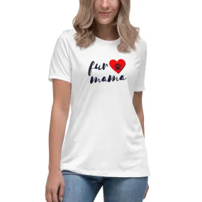 Women's Premium Cotton Relaxed T-Shirt - Fur Mama